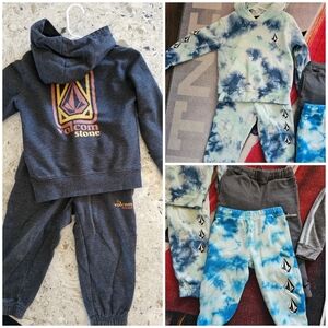 Volcom toddler boy 2 sets and additional 2 pair of pants